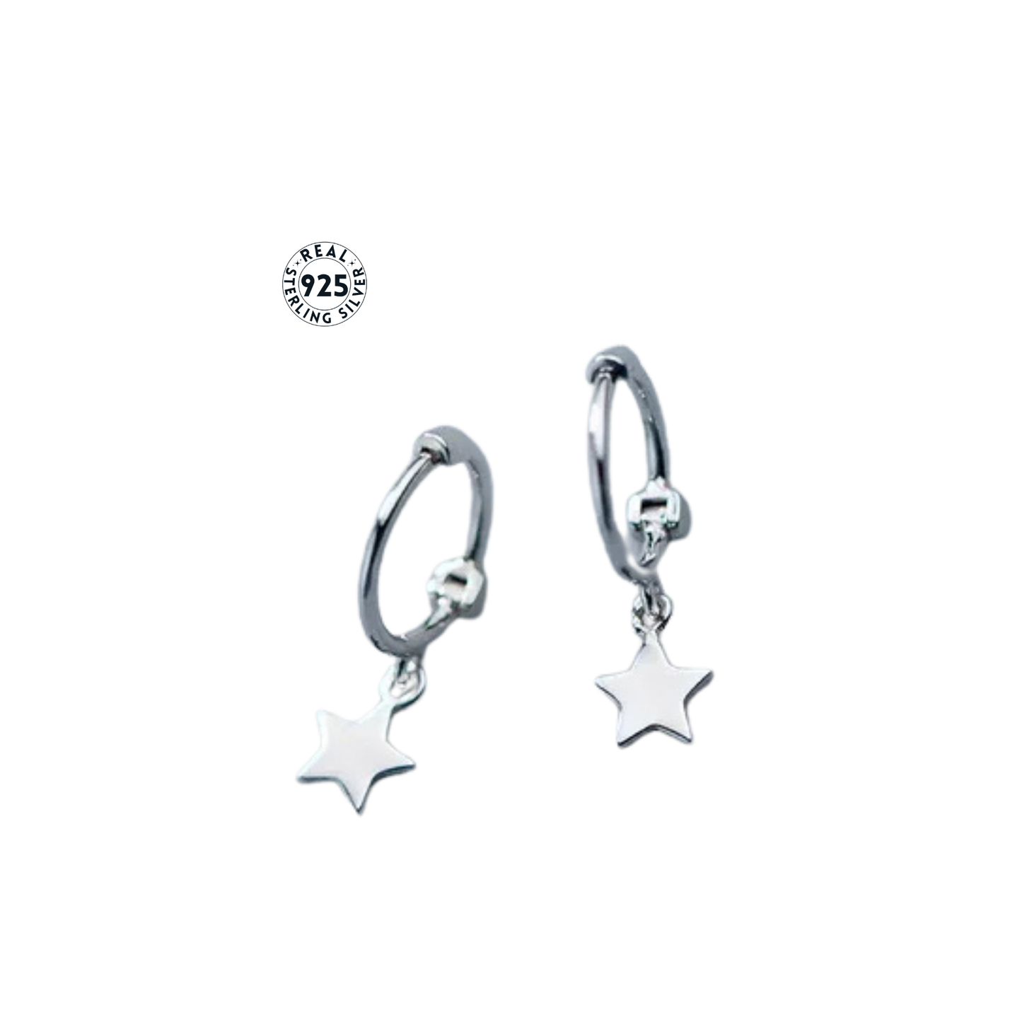 celestial drop earrings - sterling silver 925