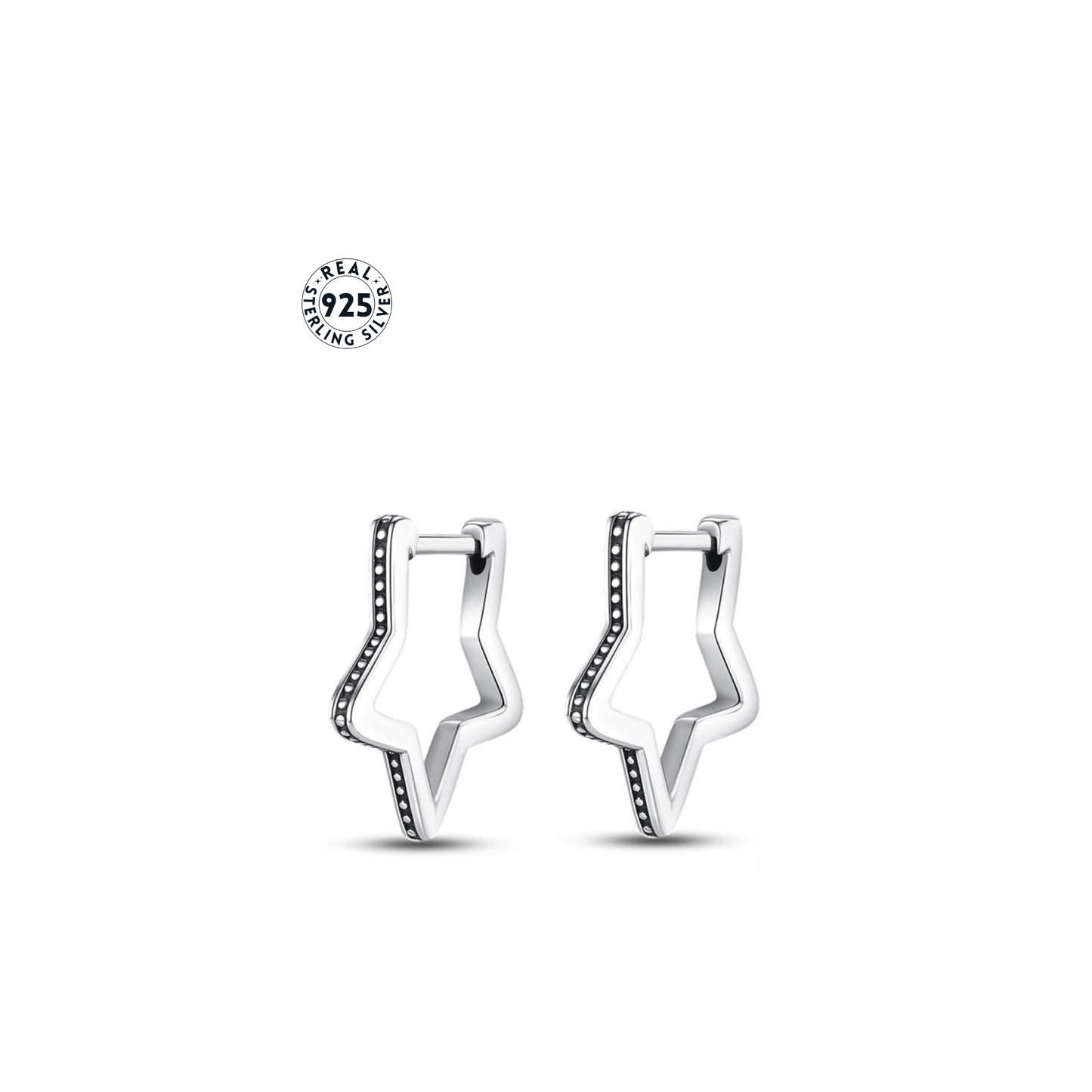 starlit embrace earrings - sterling silver 925