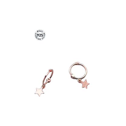 celestial drop earrings - sterling silver 925